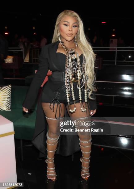 Lil' Kim attends the BET Awards 2021 at Microsoft Theater on June 27, 2021 in Los Angeles, California.