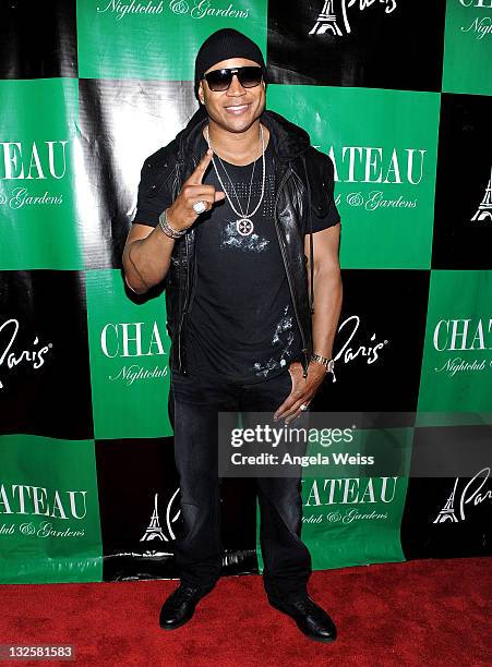 Rapper LL Cool J arrives at Chateau Nightclub and Gardens at Paris Las Vegas on May 21, 2011 in Las Vegas, Nevada.