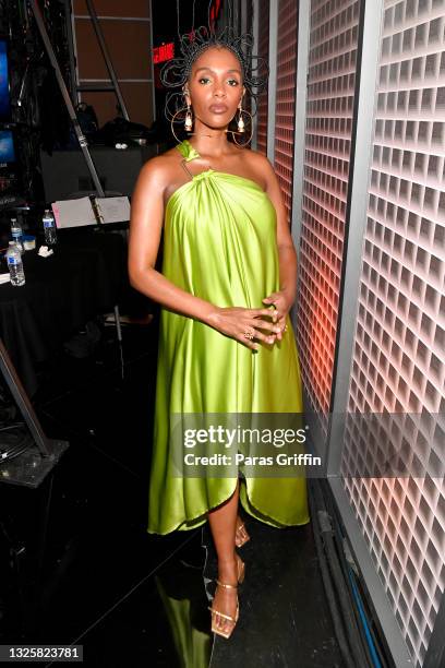 Mereba attends the BET Awards 2021 at Microsoft Theater on June 27, 2021 in Los Angeles, California.