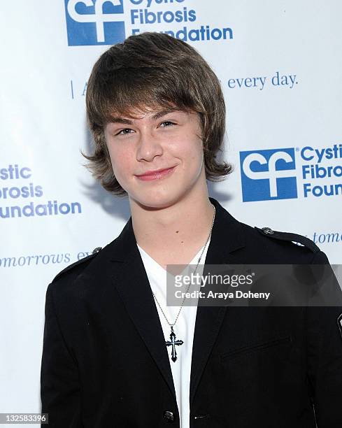 Evan Hofer attends the 'Desperate Housewives' goes up for auction at a Block Party on Wisteria Lane for The Cystic Fibrosis Foundation at Universal...
