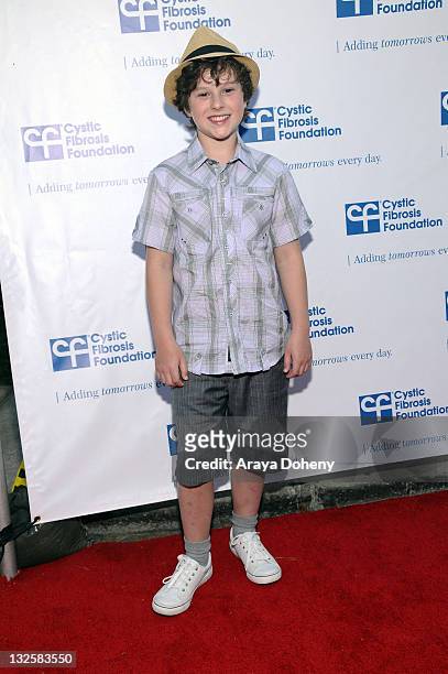 Nolan Gould attends the 'Desperate Housewives' goes up for auction at a Block Party on Wisteria Lane for The Cystic Fibrosis Foundation at Universal...