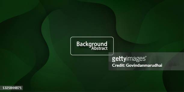 dark green unusual background with subtle rays of light - khaki green stock illustrations