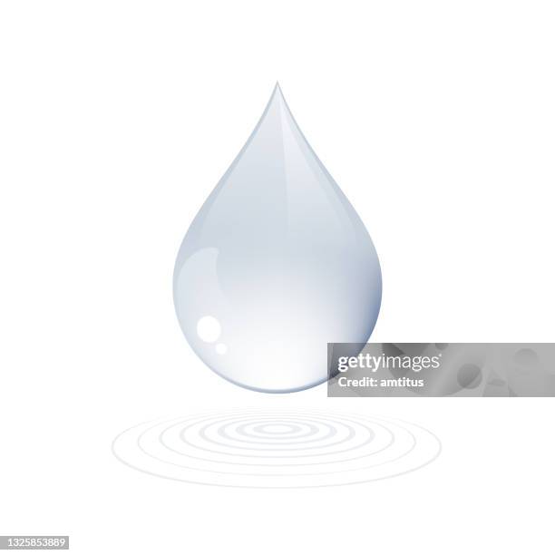 water drop - filtration stock illustrations