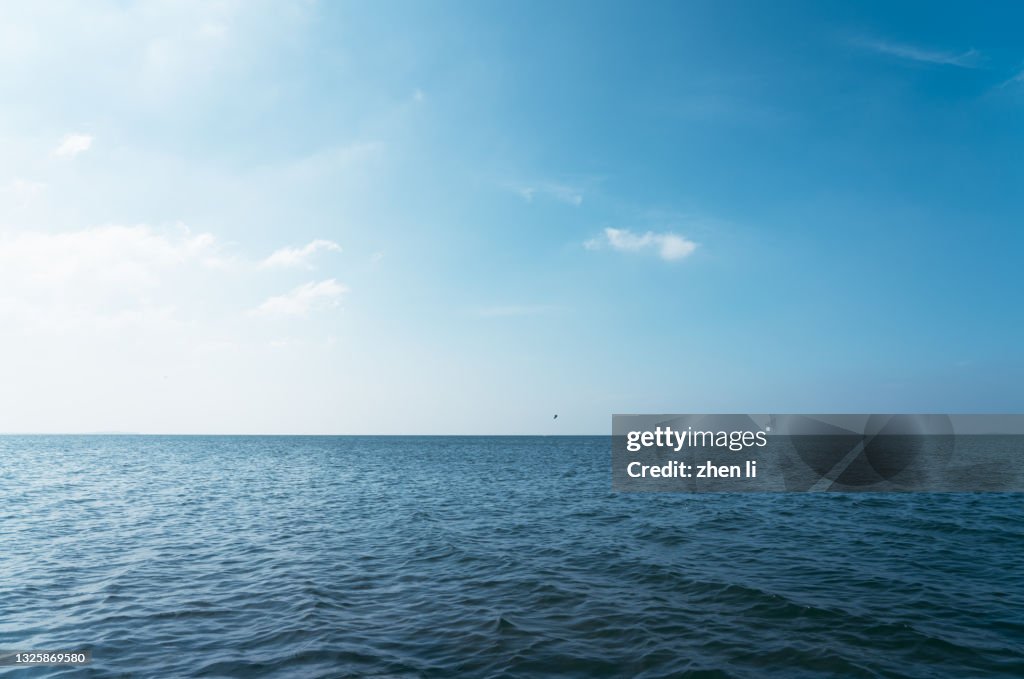 Seascape from low perspective
