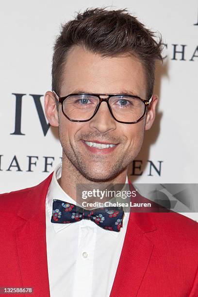 Stylist Brad Goreski arrives at "Peter Lindbergh's Portofino" at Culver Studios on April 28, 2011 in Culver City, California.