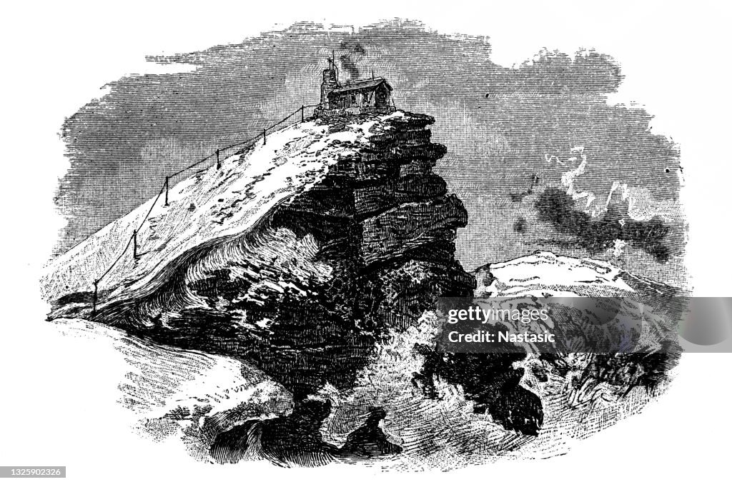 Sonnblick (Austria) is a station of interdisciplinary research covering the atmosphere