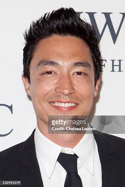 Actor and model Daniel Henney arrives at "Peter Lindbergh's Portofino" at Culver Studios on April 28, 2011 in Culver City, California.