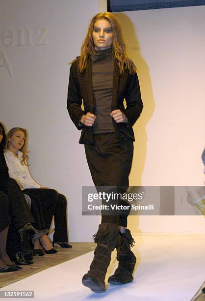 Runway model during Mercendes-Benz Shows LA- Paul Hardy at Standard Hotel in Los Angeles, California, United States.