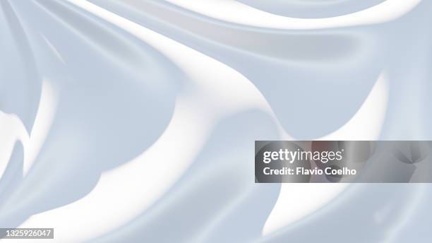 flying white flag filling the frame - white flag stockfoto's en -beelden