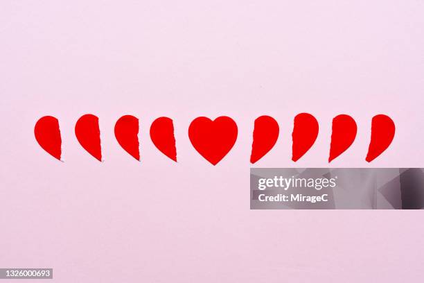 Heart Ripped Inhalf 30 Heart Breaking In Half Stock Photos, High-Res Pictures, and Images ...