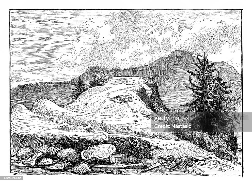 Götschenberg with its finds