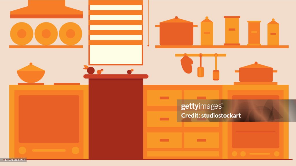 Cartoon Kitchen