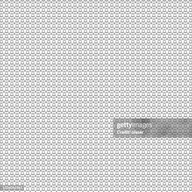 matrix of users pattern. - programming team stock illustrations