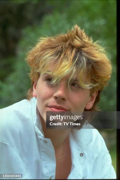 Bassist John Taylor of English pop group Duran Duran, circa 1983.