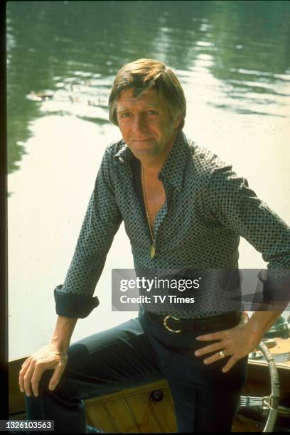 Television presenter Michael Parkinson, circa 1976.