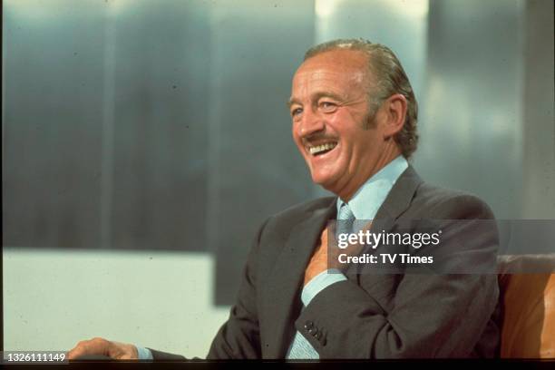 Actor David Niven, circa 1971.