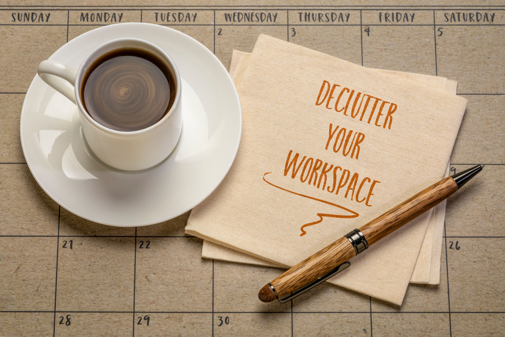 office decluttering