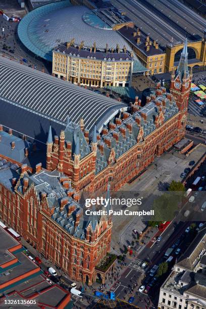 not released (nr) - station london st pancras international stockfoto's en -beelden