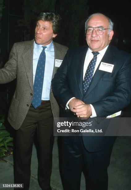 Robert Walden and Ed Asner attend National Organization For Women Benefit at the Los Angeles Music Center in Los Angeles, California on December 1,...