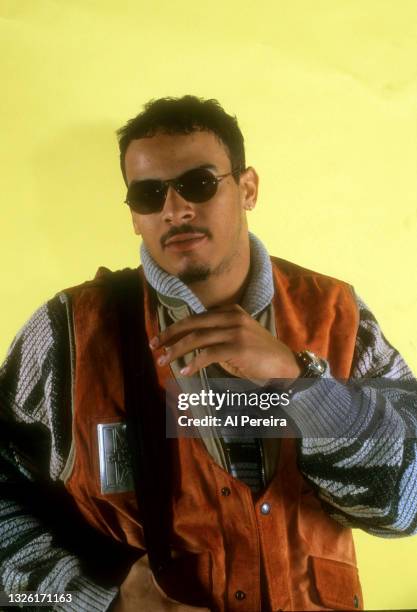 Singer Christopher Williams appears in a portrait taken on April 10, 1992 in New York City.