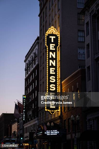 tennessee theater in knoxville - knoxville stock pictures, royalty-free photos & images