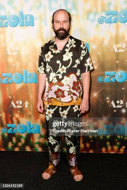 Brett Gelman attends the Los Angeles Special Screening Of "Zola"at DGA Theater Complex on June 29, 2021 in Los Angeles, California.