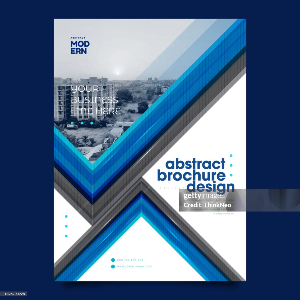 Brochure Flyer Template Layout Background Design. booklet, leaflet, corporate business annual report layout