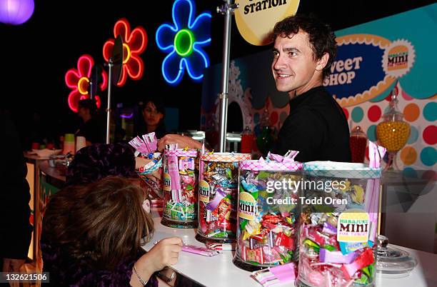 General view of the atmosphere at Gwen Stefani's launch of her Harajuku Mini for Target Collection at Jim Henson Studios on November 12, 2011 in Los...
