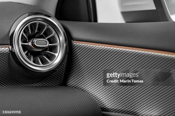 modern luxury car ventilation - audi car stock pictures, royalty-free photos & images