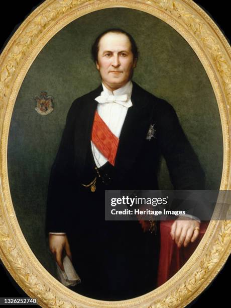 Portrait of Georges-Eugène Baron Haussmann , ca 1860. Found in the collection of Musée Carnavalet, Paris. Artist Lehmann, Henri .