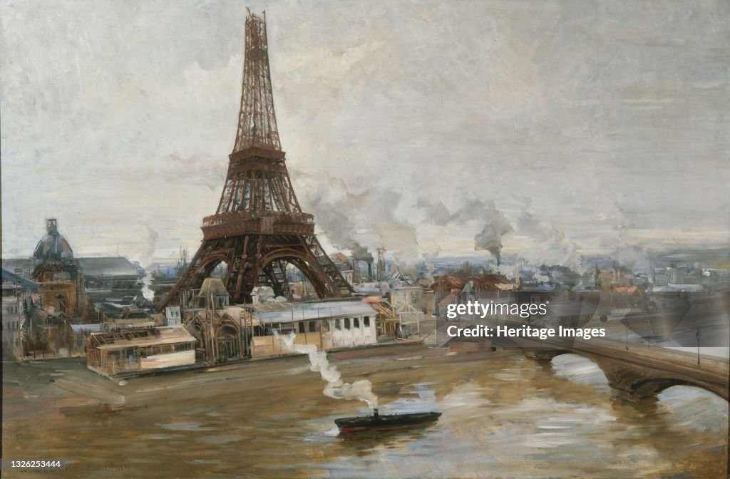 The Eiffel Tower Seen From The Seine