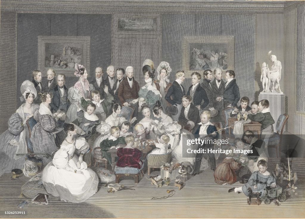 The Austrian Imperial Family In 1834
