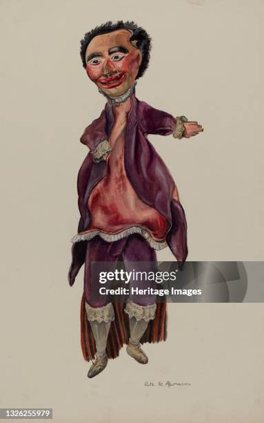 The Doctor Marionette, circa 1937. Artist Ruth Abrams.