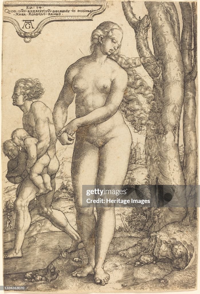 Rhea Silvia. Creator: Heinrich Aldegrever.