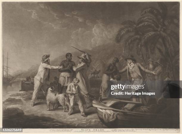 Slave Trade, 1791. Artist John Raphael Smith.