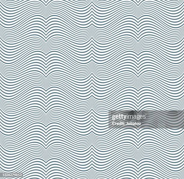 abstract wave decorative seamless pattern - tapestry stock illustrations