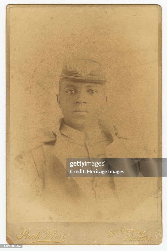 Cabinet Card Of Col. Charles Young As A Cadet At West Point
