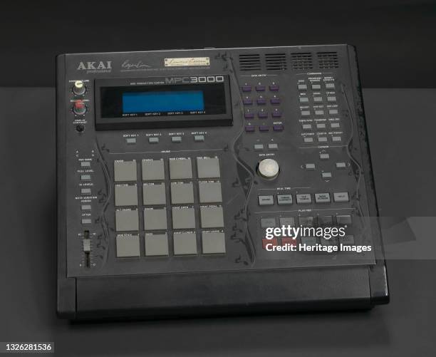 An AKAI MPC 3000 Limited Edition integrated rhythm machine, drum sampler, and midi sequencer used by record producer and artist J Dilla. The machine...