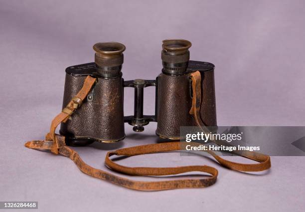 Peter L. Robinson was an African-American who served in the First World War. A set of black Zeiss-Stereo Day Marine Glass binoculars with Bausch &...