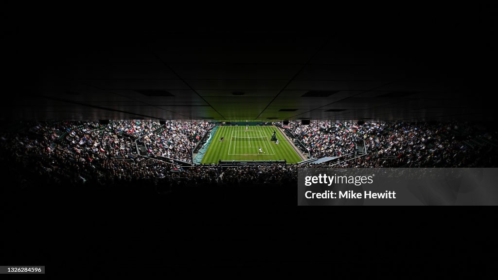 Day Three: The Championships - Wimbledon 2021