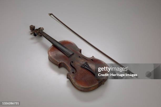 This violin was originally owned by a slaveholder named Elisha Burke, who owned the Mount Pleasant Plantation in Phillips County, Arkansas. Before...