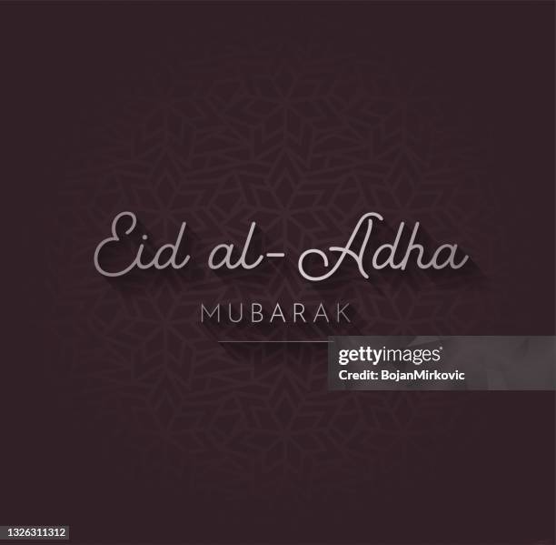 illustrazioni stock, clip art, cartoni animati e icone di tendenza di carta eid al-adha mubarak. vettore - eid al fitr