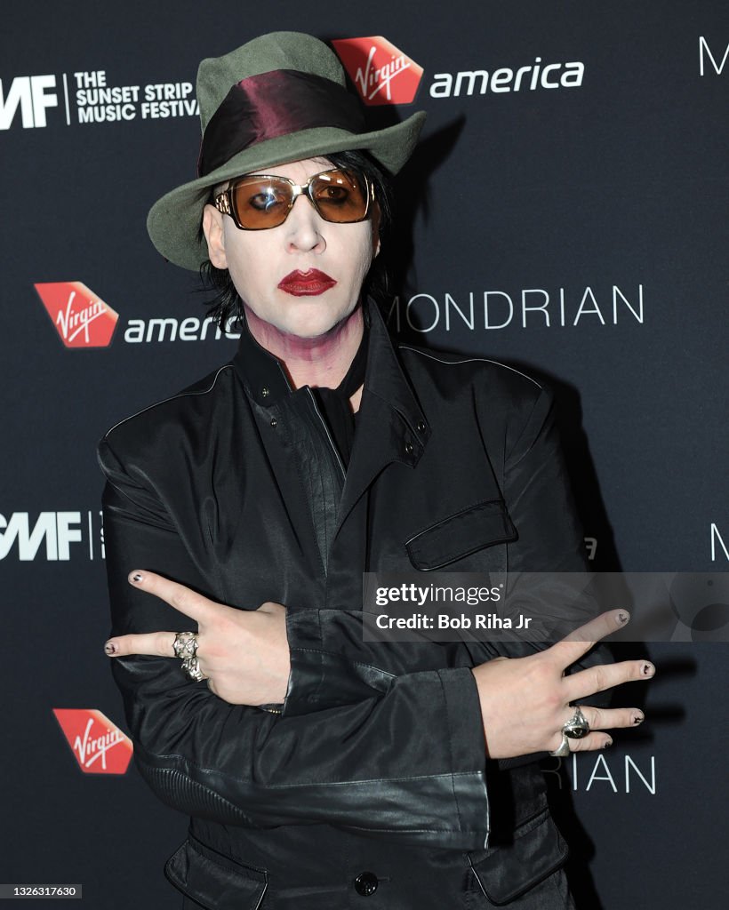 Marilyn Manson Poses On Red Carpet During Party Event August 17 marilyn-manson-poses-on-red-carpet-during-party-event-august-17