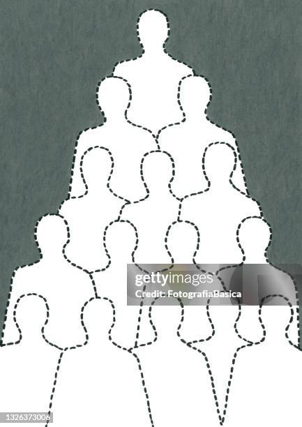 missing men pyramid - missing person stock illustrations