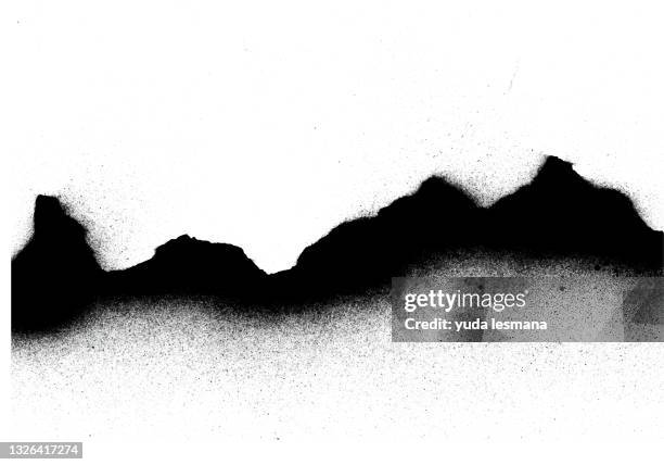 grunge texture from spray paint. - spray paint stock illustrations