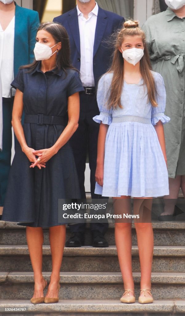 Meeting Of The Royal Family With Previous Princess Of Girona Foundation (fpdgi) Laureates