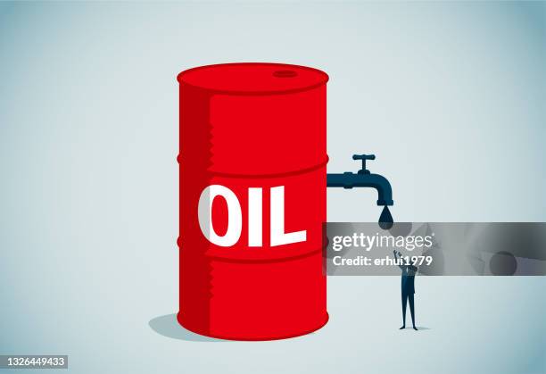 energy crisis - losing control stock illustrations