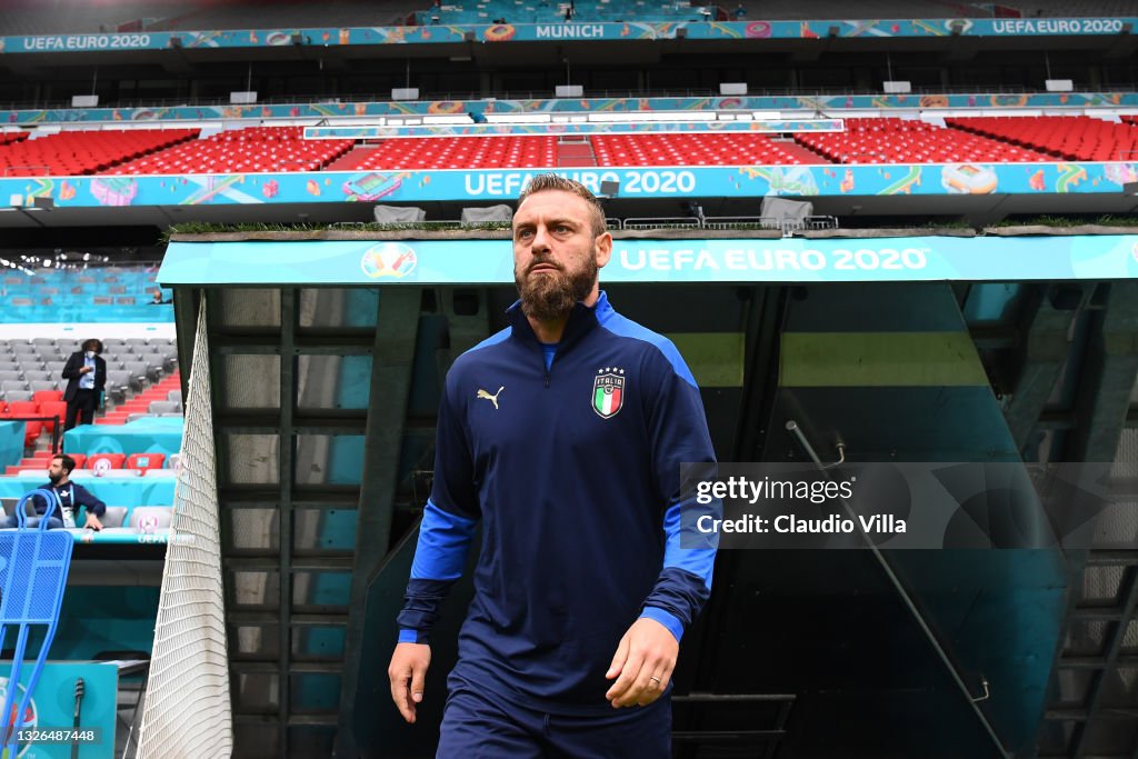 Italy Training Session and Press Conference - UEFA Euro 2020: Quarter-final