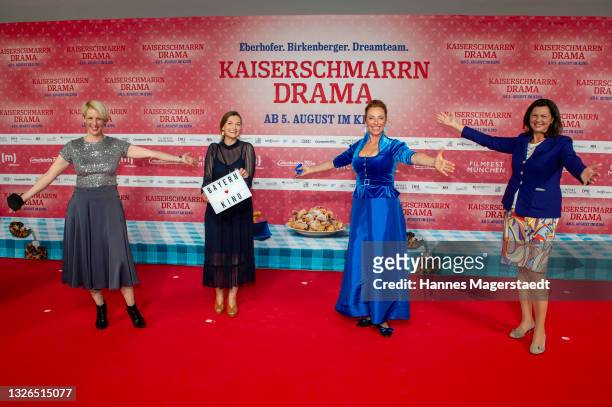 Katrin Habenschaden , second mayor of Munich, Judith Gerlach , Bavarian Digital Minister, Diana Iljine, Filmfest Director, and Ilse Aigner, Bavarian...
