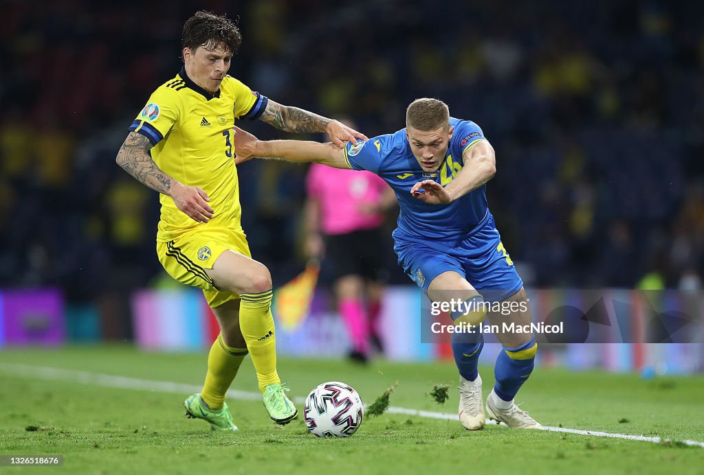 Sweden v Ukraine - UEFA Euro 2020: Round of 16